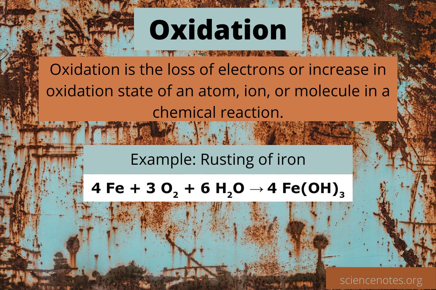 oxidation