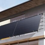 Balkon Solaranlage