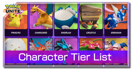 pokemon unite tier list