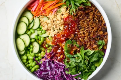 crispy rice salad