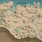 skyrim map