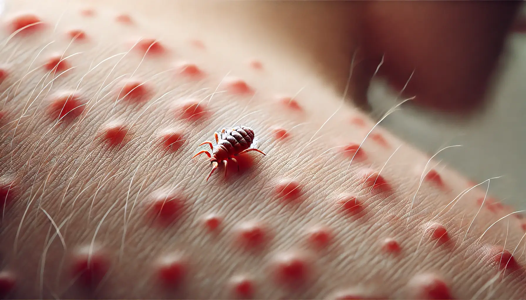 milben im bett ausschlag