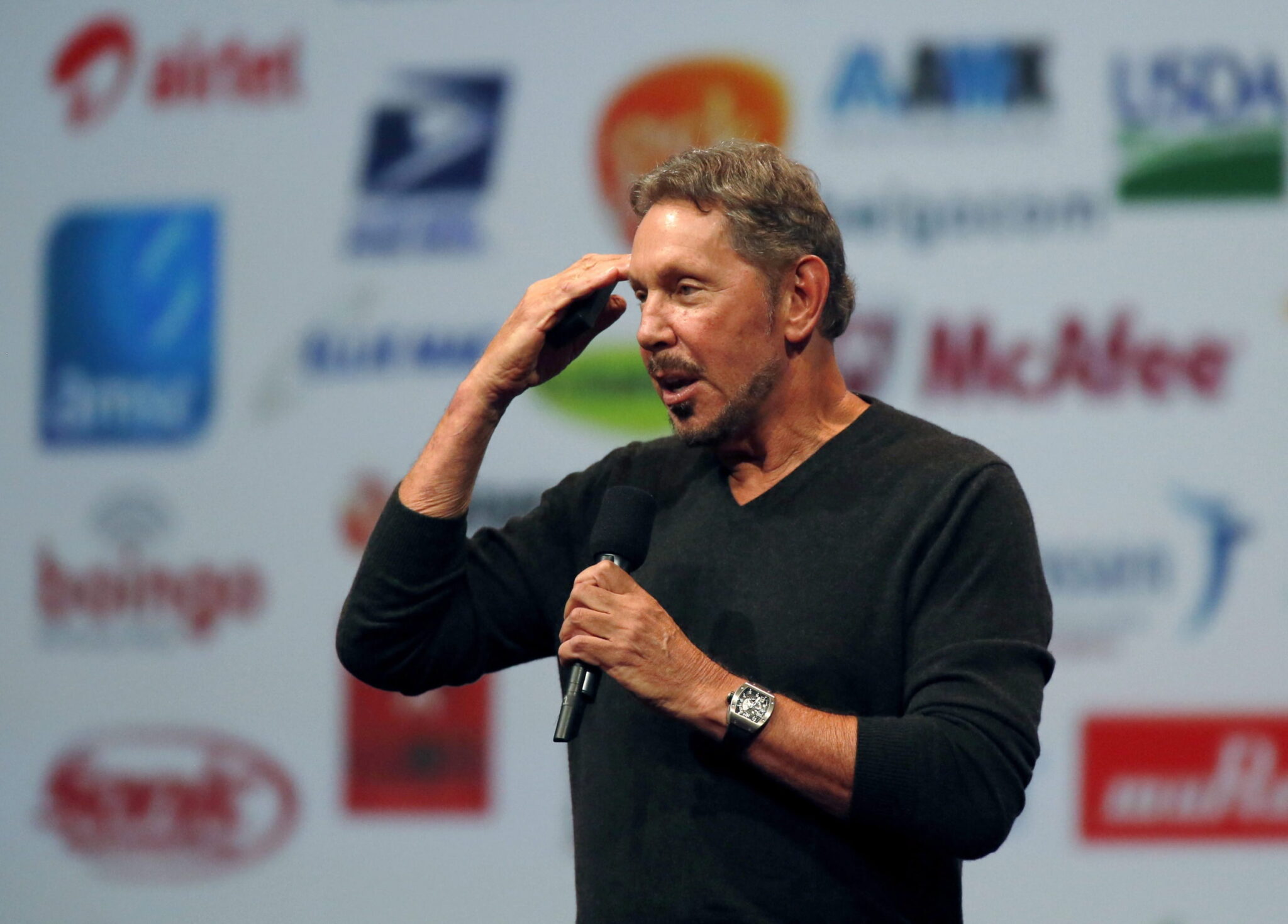 larry ellison ehepartnerin