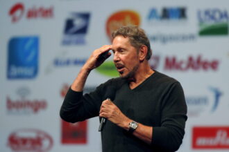 larry ellison ehepartnerin