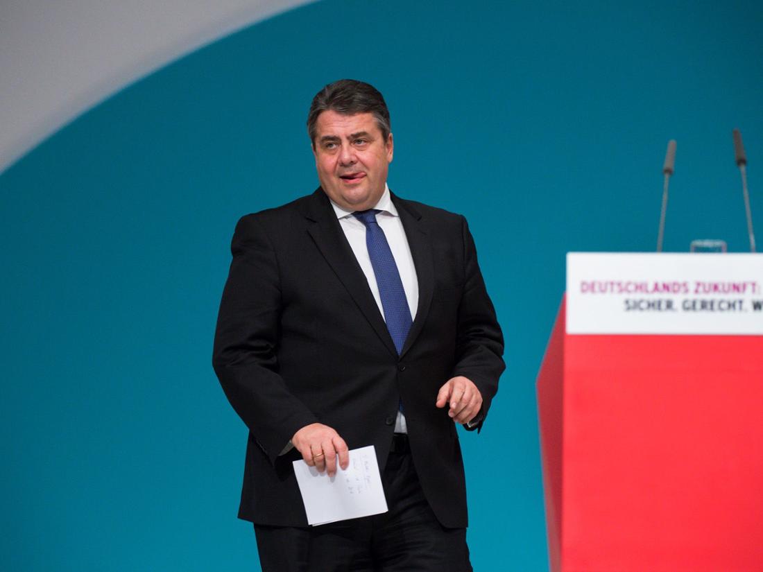 sigmar gabriel krank