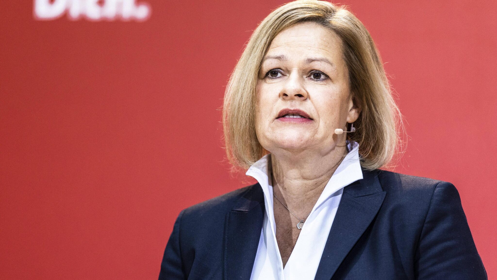 nancy faeser krankheit